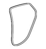 84692606 - Body: Weather-strip On Body for Chevrolet: Malibu Image