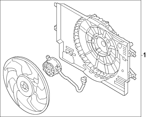 Cooling Fan for 2025 Kia EV9 #0