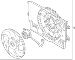 25380DO000 - : Fan Assembly for Kia: EV9 Image