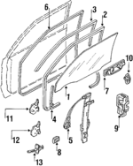 B11158310B - : Lock for Mazda: 323 Image