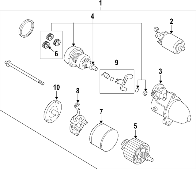 361203C033 - : Solenoid for Hyundai Image