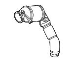18327885187 - Exhaust: Converter &amp; Pipe for BMW Image
