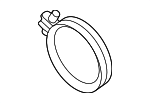 11658064568 - Exhaust: Converter &amp; Pipe Clamp for BMW Image