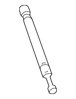 99651255106 - : Trunk Lid Lift Support for Porsche: 911 Image