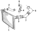 1336813 - : Hose for Volvo: 740, 760 Image