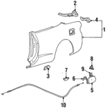 616012B820 - Body: Quarter Panel for Toyota Image image