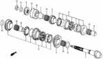 23926PB6010 - Transmission - Manual: WASHER, SPRING (22MM) for Honda Image