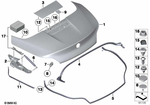 41627222079 - Bodywork: Trunk Lid for BMW Image