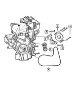 R4727324AC - Electrical: Engine Generator, Remanufactured for Chrysler: Voyager | Dodge: Caravan Image