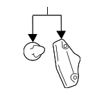 63137FJ010 - Body: Drip Molding for Subaru Image