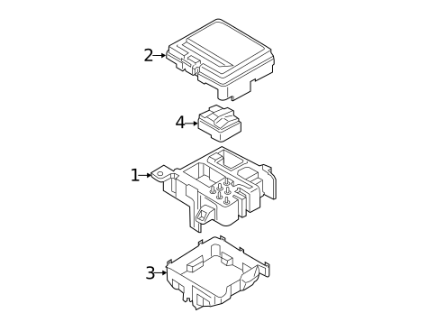 Electrical Components for 2020 Kia K900 #3