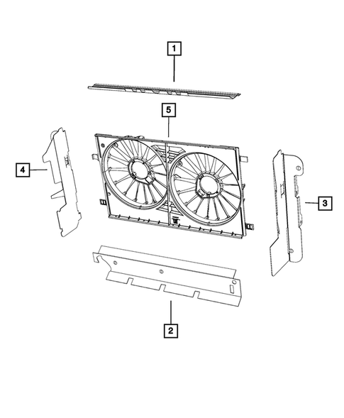 Radiator and Related Parts; Charge Air Cooler for 2014 Chrysler 200 #3