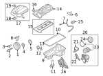 7119963151 - Engine: Drain Plug Gasket for BMW Image