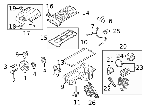 Filters for 2015 BMW 640i xDrive Gran Coupe #1
