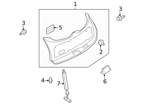 Interior Trim for 2010 INFINITI FX50 #0