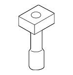 GJ6A881G802 - Body: Headrest Guide for Mazda: 2, 5, 6 Image