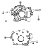 6101233 - Engine: Hex Head Bolt And Coned Washer for Mopar Image