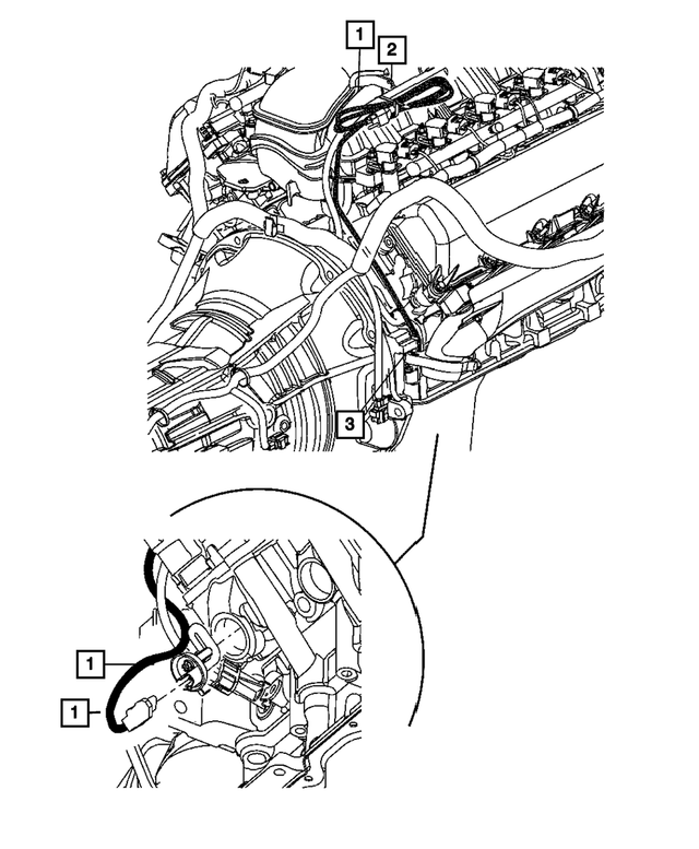 « 56051063AC – Engine 4.7L Eight Cylinder : Chauffage Du Bloc Moteur Cordon pour Mopar Image »