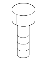 9XF00215X0 - Electrical: Ignition Coil Bolt for Mazda: 3, 6, CX-3, CX-5, CX-50, CX-70, CX-9, CX-90, MX-5 Miata, Tribute Image