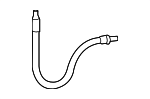 95835506000 - Brakes: Brake Hose for Porsche: Cayenne Image