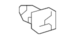 9018906227 - Body: Mount Bracket Retainer Nut for Toyota Image