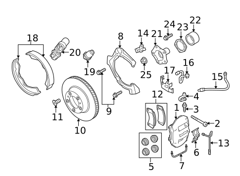 Rear Brakes for 2016 Porsche Panamera #10