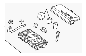 94552223 - : Front Compartment Fuse Block for Chevrolet: Cruze, Cruze Limited Image