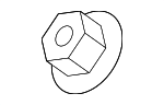 98731B2000 - Body: Wiper Arm Nut for Hyundai Image