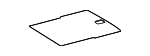 21168019429F08 - Body: Floor Cover for Mercedes-Benz Image