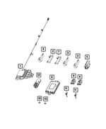 68067533AI - Electrical: Remote Start And Keyless Entry Antenna for Mopar Image image