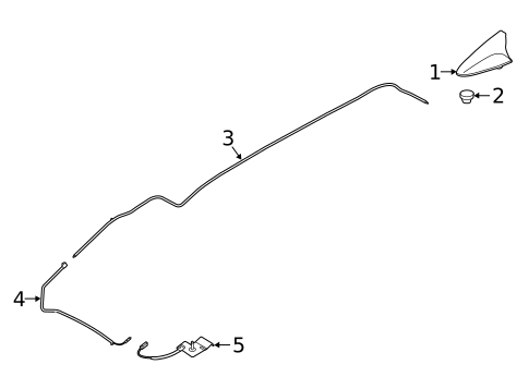 Antenna & Radio for 2023 Kia Telluride #0