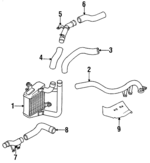 MD162601 - : Inter-Cooler for Mitsubishi: 3000GT Image