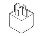 RLY9 - Electrical: Motorcraftâ„¢ Relay for Ford Image