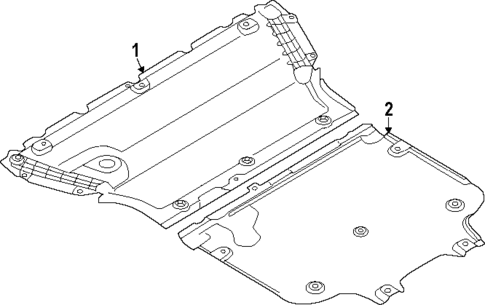 Splash Shields for 2018 Audi RS5 #0