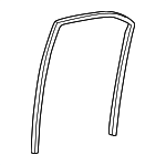 6814202030 - Body: Run Channel for Toyota Image