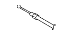 H26067054 - Body: Release Cable Clip for Mazda: 2, 3, 5, 6, 626, CX-3, CX-5, CX-7, CX-9, Miata, MX-5 Miata, MX-6, RX-8 Image