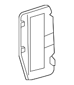 6476635040C0 - Body: Vehicle Lifting Jack Cover for Toyota: 4Runner Image