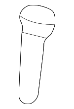 16837647 - Body: Headrest Guide for Buick: Century, LeSabre, Regal | Oldsmobile: Aurora | Pontiac: Bonneville Image