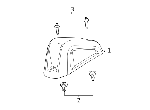Clearance Lamps for 2022 Ram ProMaster 2500 #0