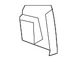 7P1858543 - Body: Glove Box Door Striker for Volkswagen Image