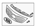 863501U700 - : Grille Assembly for Kia Image