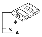 TC8668030D75 - Body: Headliner for Mazda: Millenia Image