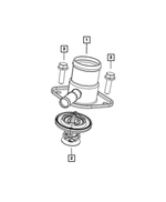 6101982 - Cooling: Hex Head Screw And Washer for Mopar Image