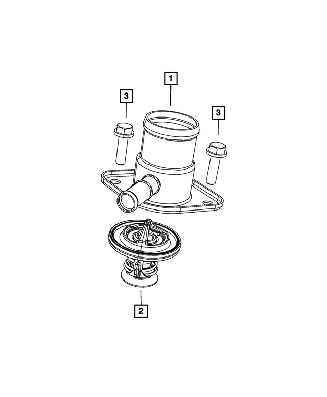 6101982 - Cooling: Hex Head Screw And Washer for Mopar Image