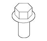 91560S04003 - Body: Cover Inner Clip for Honda: Accord, Civic, CR-V, Element, Fit, Odyssey, Pilot, Prelude Image