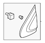 75490TLAA01 - Body: Pillar Molding for Honda: CR-V Image