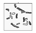 5320148070 - Body: Radiator Support for Toyota Image