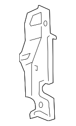 5329448050 - Belts &amp; Cooling: Radiator Support Air Deflector for Toyota: Highlander Image