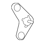 90181951 - Body: Door Lock Rod Bracket for Saab Image