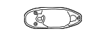 12798166 - Body: Exterior Door Handle Gasket for Saab Image